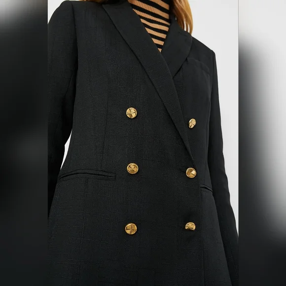 NWT TUCKERNUCK Black Diana Blazer Sz XXXL